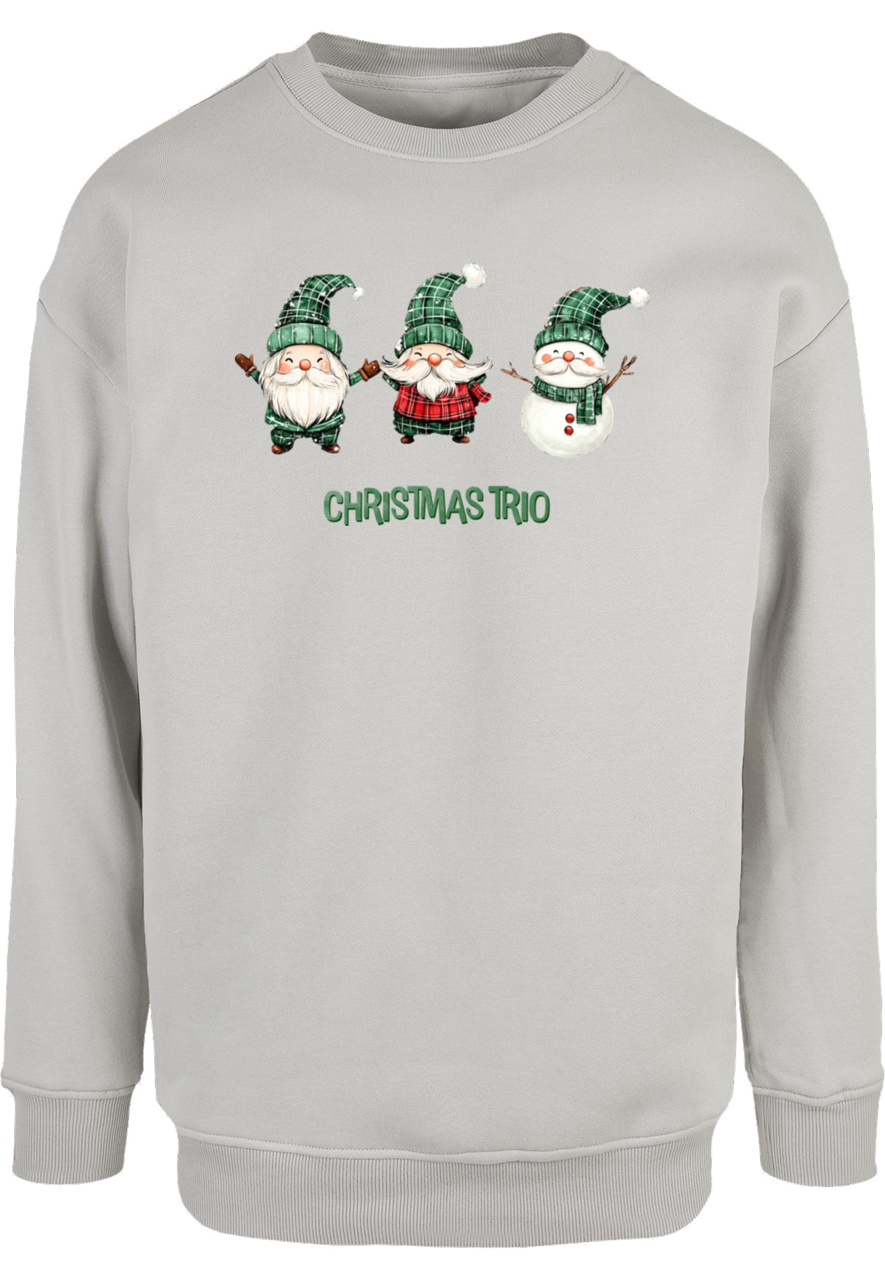 Merchcode Rundhalspullover "Merchcode Christmas Santa Trio Crewneck" 1 Stk. von Merchcode