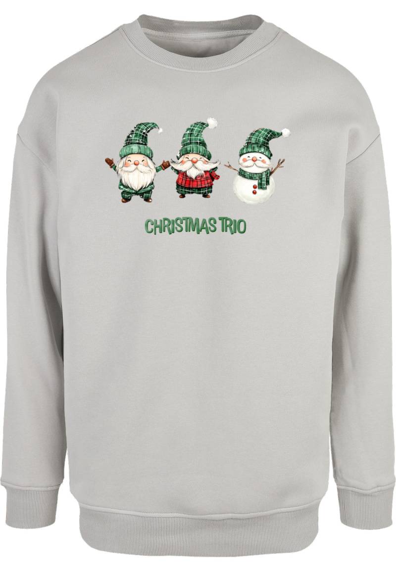 Merchcode Rundhalspullover "Merchcode Christmas Santa Trio Crewneck" 1 Stk. von Merchcode