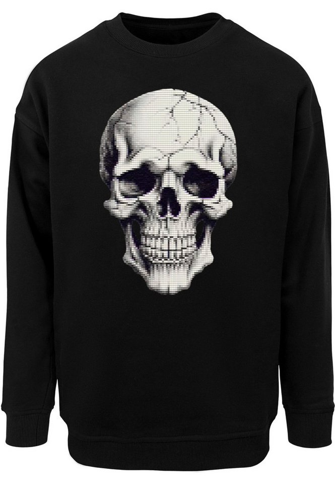 Merchcode Rundhalspullover Merchcode Halloween - Skull Crewneck (1-tlg) von Merchcode