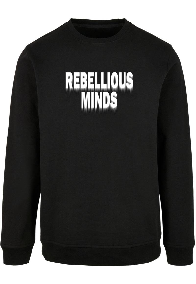 Merchcode Rundhalspullover "Merchcode Herren Rebellious Minds Basic Crewneck", (1 tlg.) von Merchcode