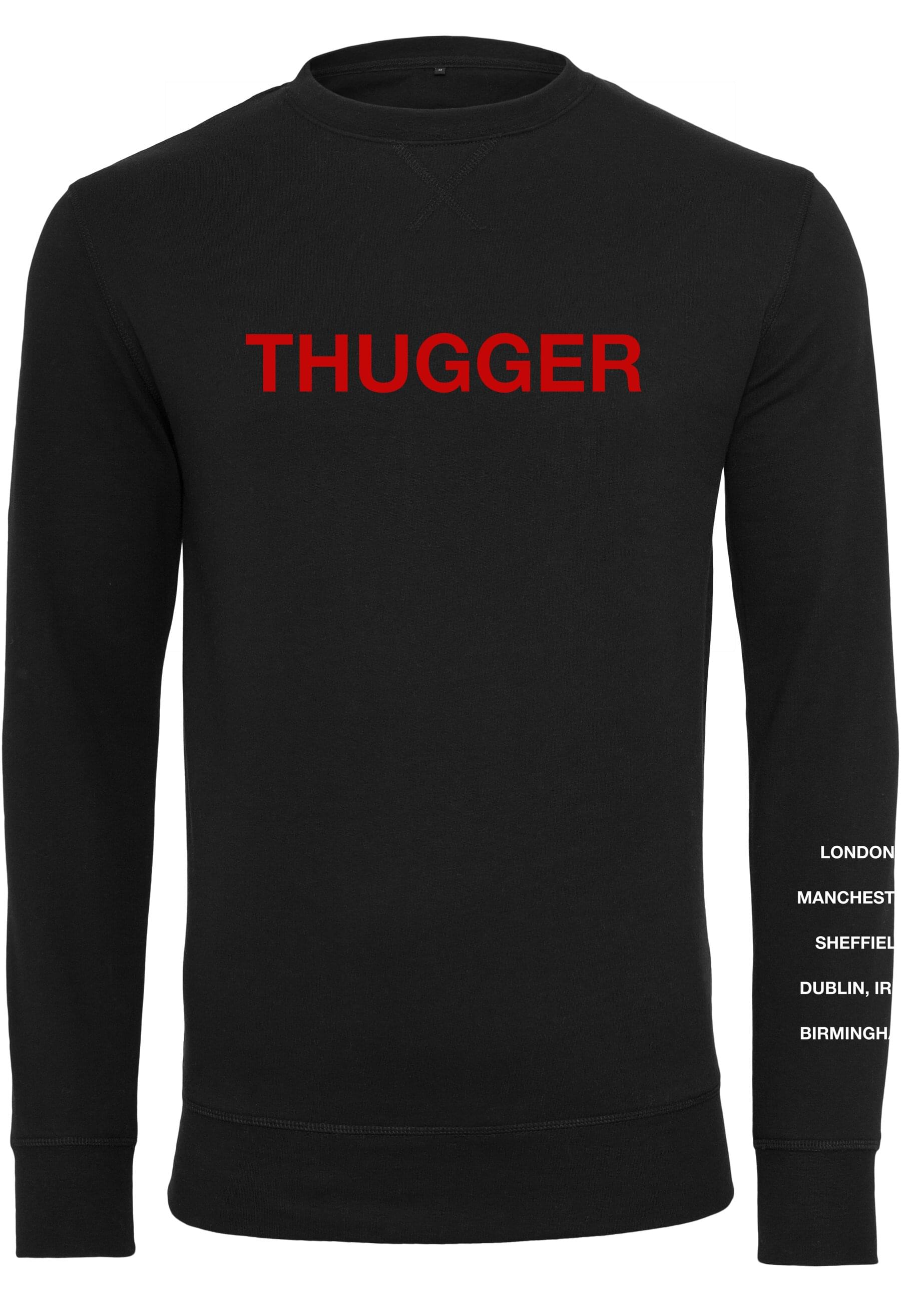 Merchcode Rundhalspullover "Merchcode Herren Thugger Childrose Crewneck", (1 tlg.) Merchcode Rundhalspullover "Merchcode Herren Thugger Childrose Crewneck", (1 tlg.) von Merchcode