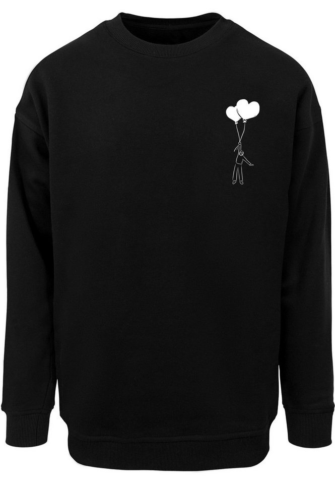 Merchcode Rundhalspullover Merchcode Love In The Air Sweat Crewneck (1-tlg) von Merchcode