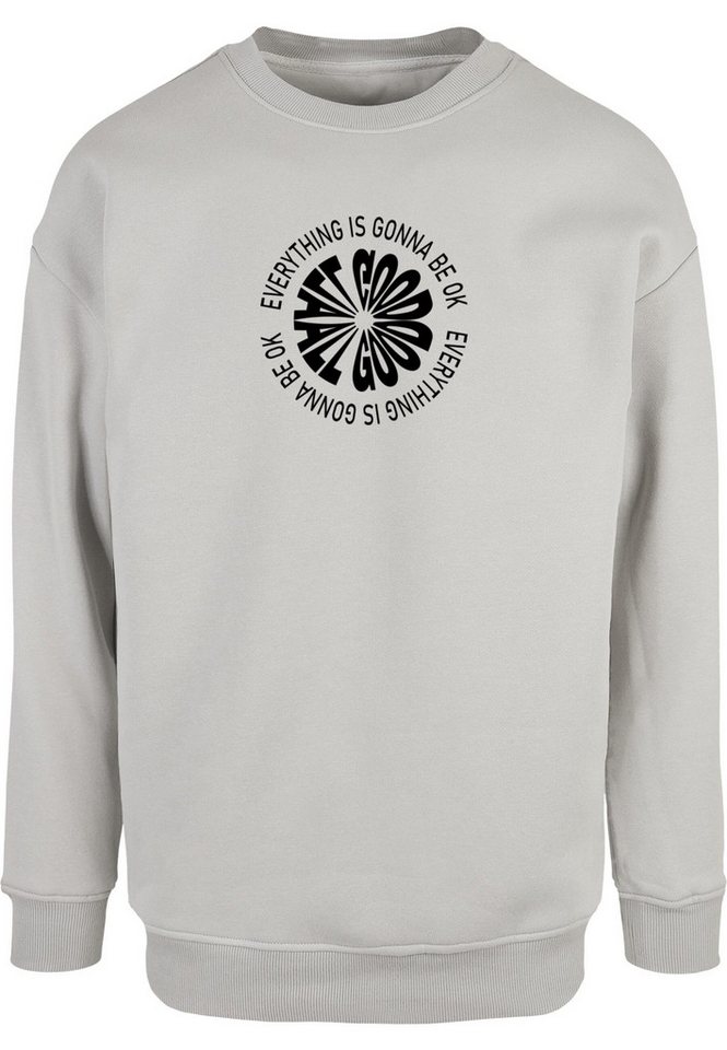 Merchcode Rundhalspullover Merchcode Wording - All Good Crewneck (1-tlg) von Merchcode
