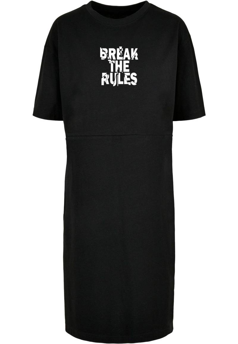 Merchcode Shirtkleid "Merchcode Damen Ladies Break The Rules 2 Oversized Slit Dress", (1 tlg.) von Merchcode