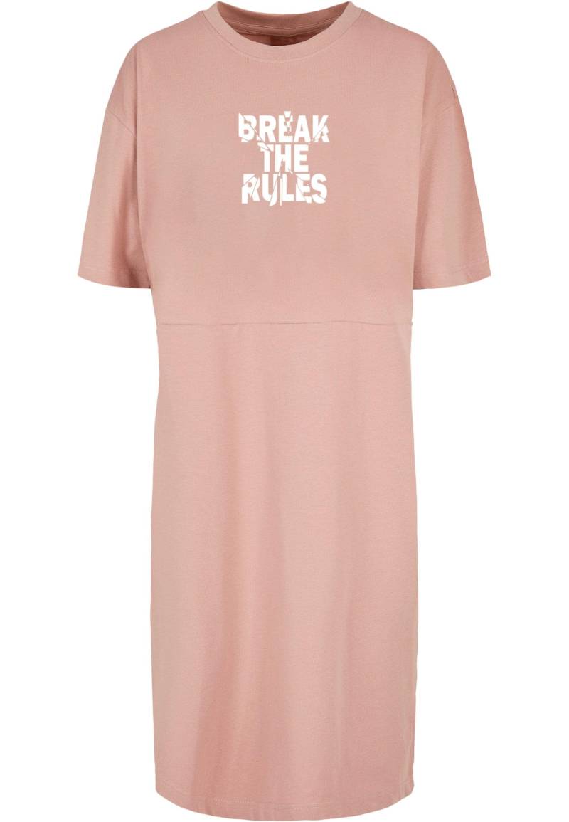 Merchcode Shirtkleid "Merchcode Damen Ladies Break The Rules 2 Oversized Slit Dress", (1 tlg.) von Merchcode