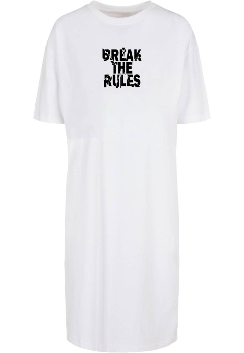Merchcode Shirtkleid "Merchcode Damen Ladies Break The Rules 2 Oversized Slit Dress", (1 tlg.) von Merchcode