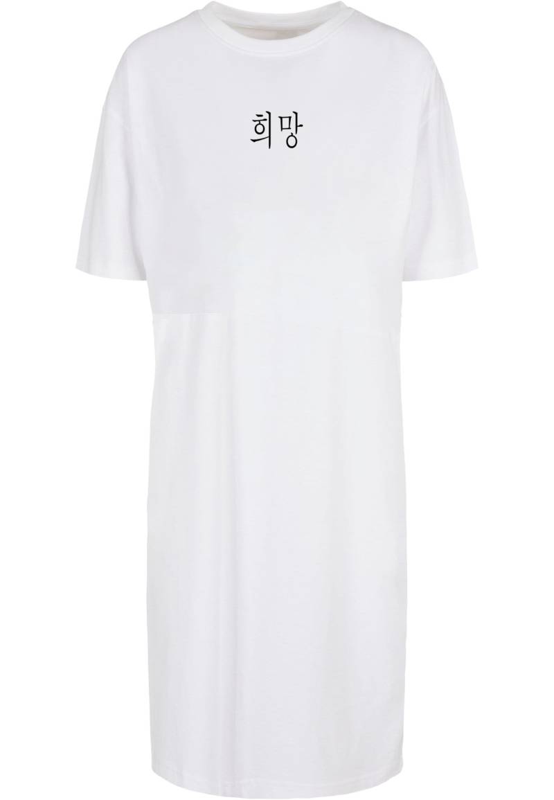 Merchcode Shirtkleid "Merchcode Damen Ladies K HOPE Oversized Slit Dress", (1 tlg.) von Merchcode