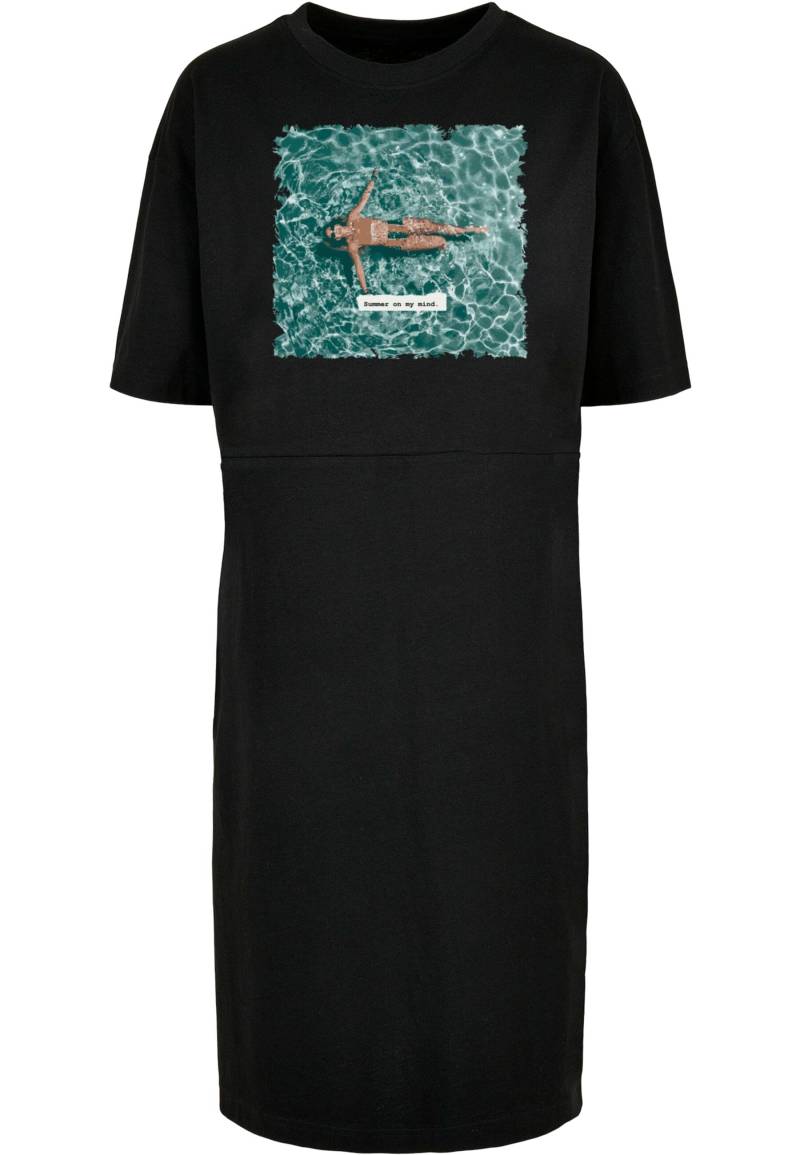 Merchcode Shirtkleid "Merchcode Damen Ladies Summer - On My Mind Oversized Slit Dress", (1 tlg.) von Merchcode
