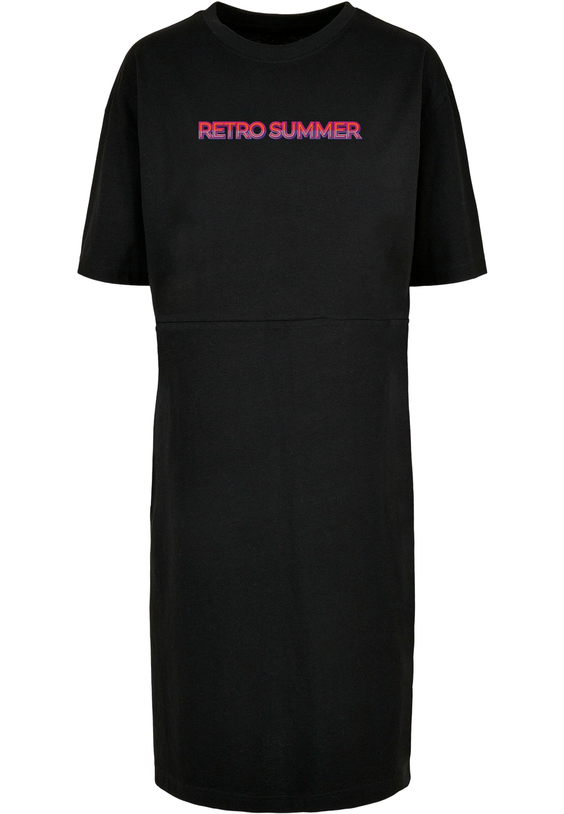 Merchcode Shirtkleid "Merchcode Damen Ladies Summer - Retro Oversized Slit Dress", (1 tlg.) von Merchcode