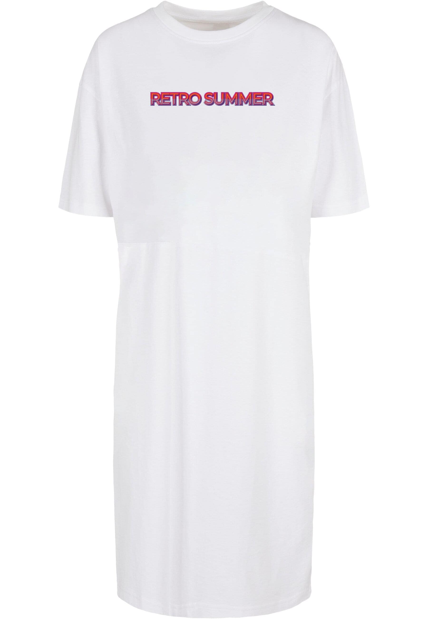 Merchcode Shirtkleid "Merchcode Damen Ladies Summer - Retro Oversized Slit Dress", (1 tlg.) von Merchcode
