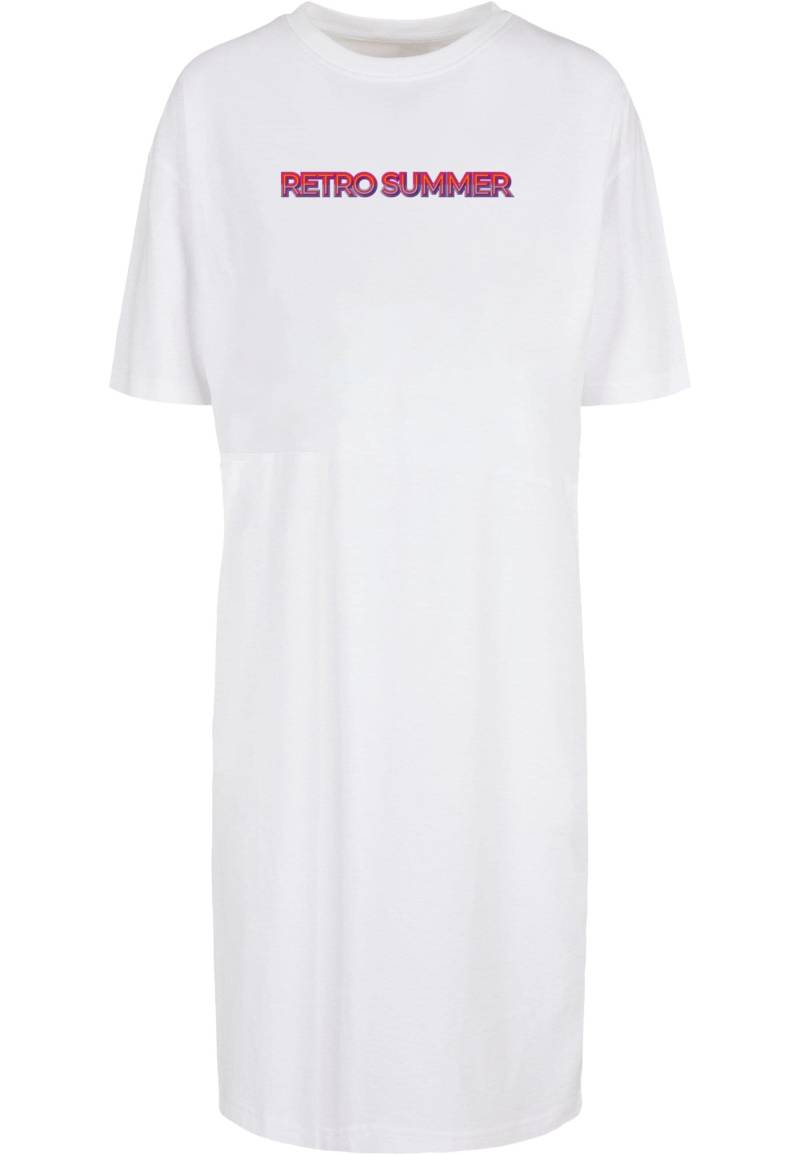Merchcode Shirtkleid "Merchcode Damen Ladies Summer - Retro Oversized Slit Dress", (1 tlg.) von Merchcode