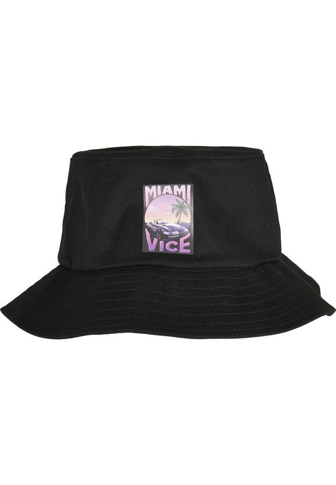 Merchcode Sonnenhut Merchcode Unisex Miami Vice Print Bucket Hat von Merchcode