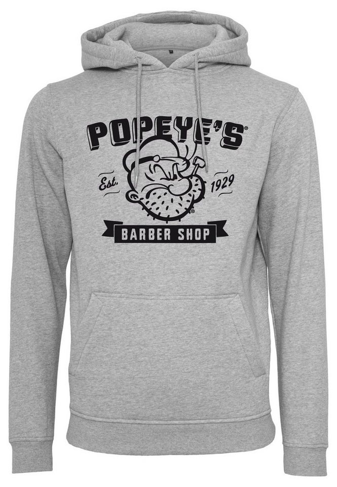 Merchcode Kapuzensweatshirt Merchcode Herren Popeye Barber Shop Hoody (1-tlg) von Merchcode