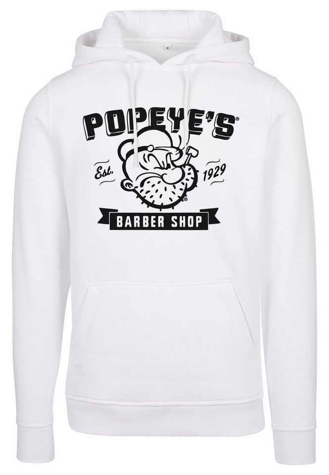 Merchcode Kapuzensweatshirt Merchcode Herren Popeye Barber Shop Hoody (1-tlg) von Merchcode