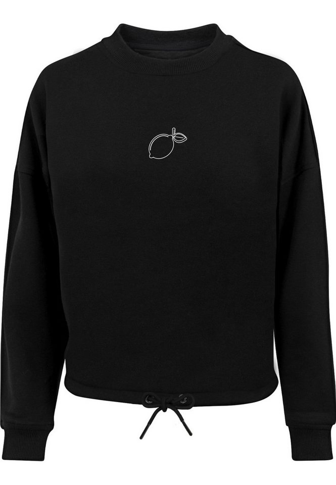 Merchcode Sweater Merchcode Ladies Summer - Lemon Oversize Crewneck Merchcode Sweater Merchcode Ladies Summer - Lemon Oversize Crewneck von Merchcode