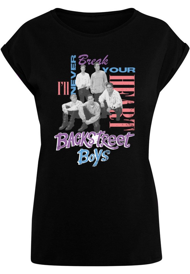 Merchcode T-Shirt Merchcode Damen Ladies Backstreet Boys - INBYH T-Shirt (1-tlg) von Merchcode