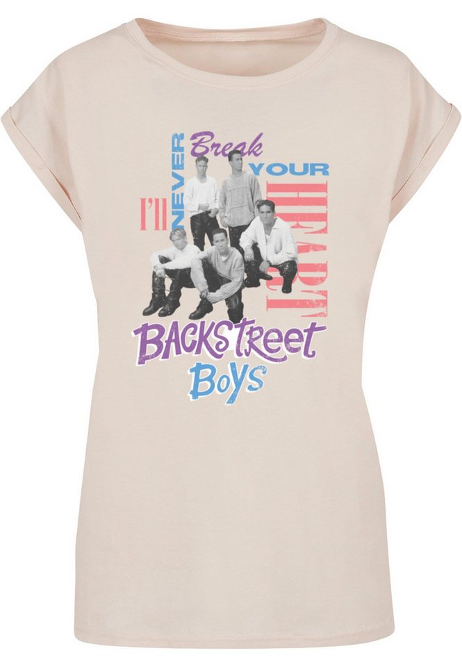 Merchcode T-Shirt Merchcode Damen Ladies Backstreet Boys - INBYH T-Shirt (1-tlg) von Merchcode