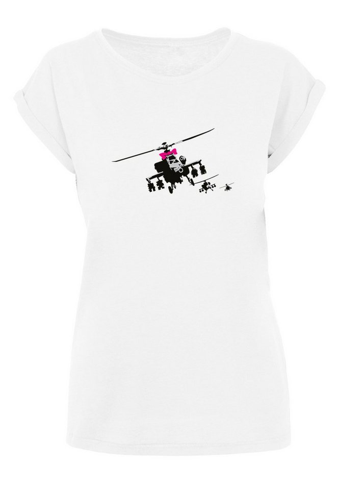 Merchcode T-Shirt Merchcode Damen Ladies Helicopters T-Shirt (1-tlg) von Merchcode