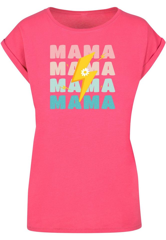 Merchcode T-Shirt Merchcode Damen Ladies Mothers Day - Mama T-Shirt (1-tlg) von Merchcode