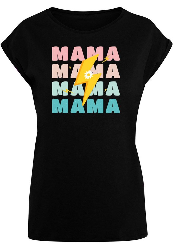 Merchcode T-Shirt Merchcode Damen Ladies Mothers Day - Mama T-Shirt (1-tlg) von Merchcode