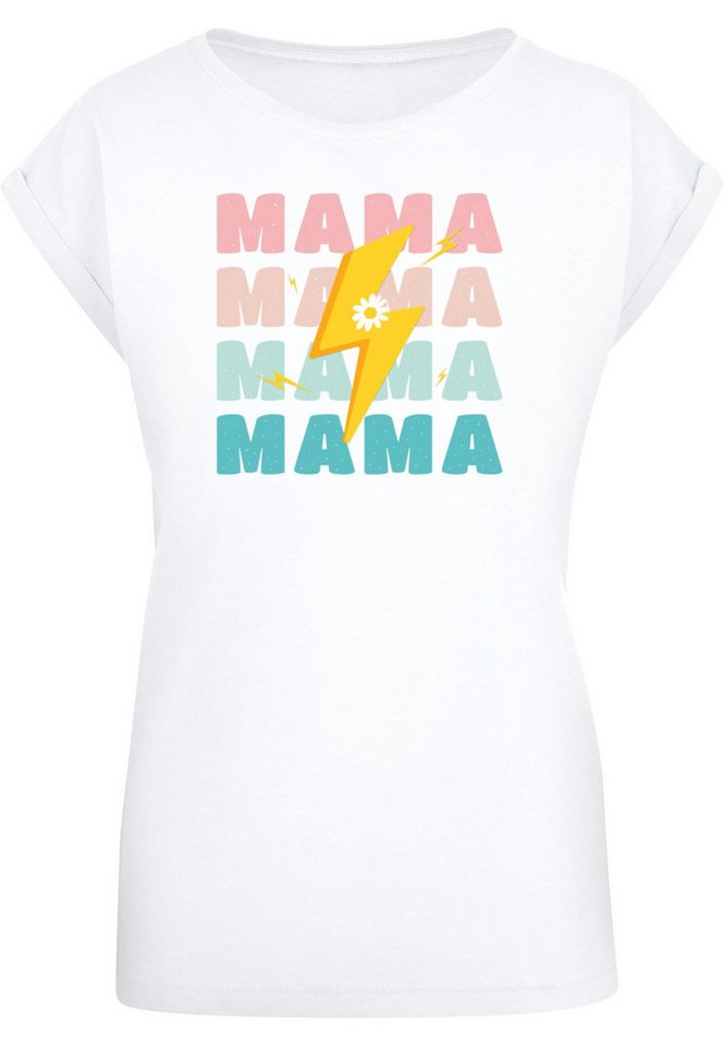 Merchcode T-Shirt Merchcode Damen Ladies Mothers Day - Mama T-Shirt (1-tlg) von Merchcode