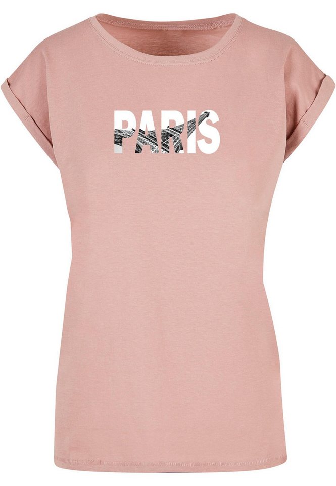 Merchcode T-Shirt Merchcode Damen Ladies Paris Eiffel Tower T-Shirt (1-tlg) von Merchcode