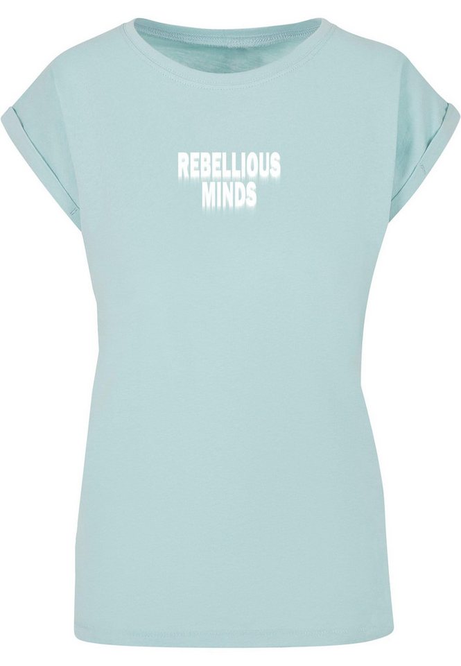 Merchcode T-Shirt Merchcode Damen Ladies Rebellious Minds T-Shirt (1-tlg) von Merchcode