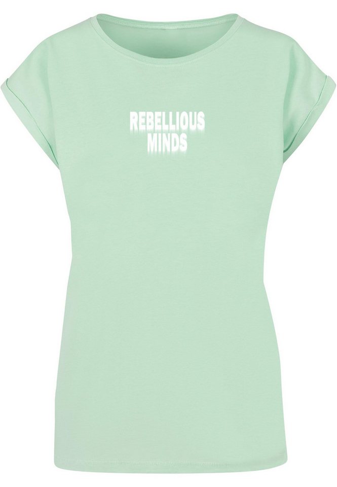 Merchcode T-Shirt Merchcode Damen Ladies Rebellious Minds T-Shirt (1-tlg) von Merchcode