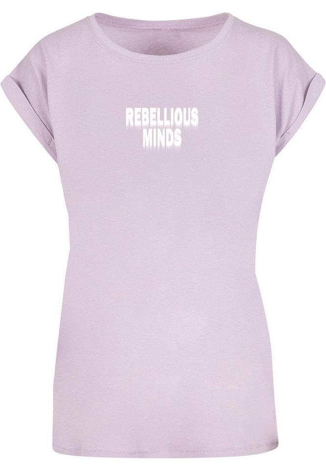 Merchcode T-Shirt Merchcode Damen Ladies Rebellious Minds T-Shirt (1-tlg) von Merchcode