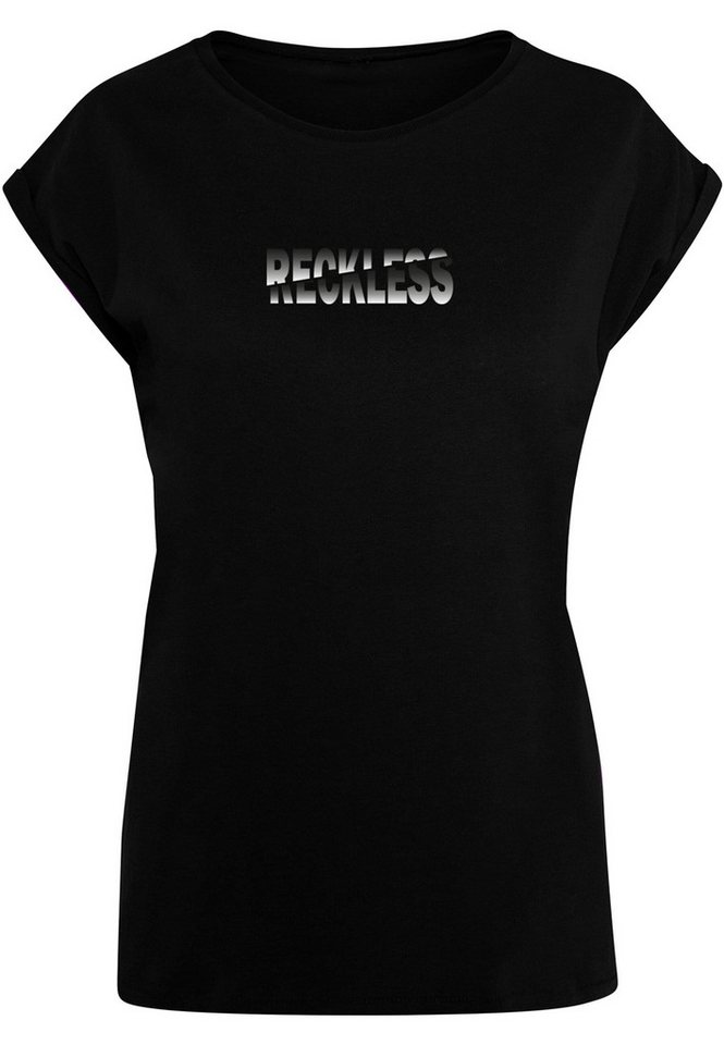 Merchcode T-Shirt Merchcode Damen Ladies Reckless T-Shirt (1-tlg) von Merchcode