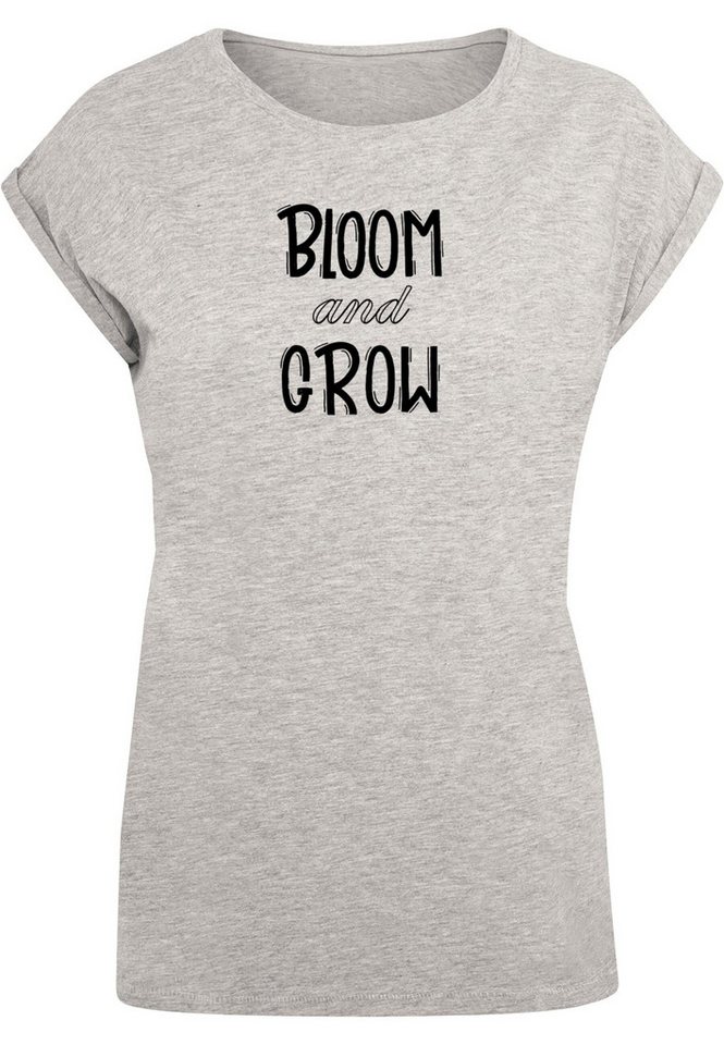 Merchcode T-Shirt Merchcode Damen Ladies Spring - Bloom and grow T-Shirt (1-tlg) von Merchcode