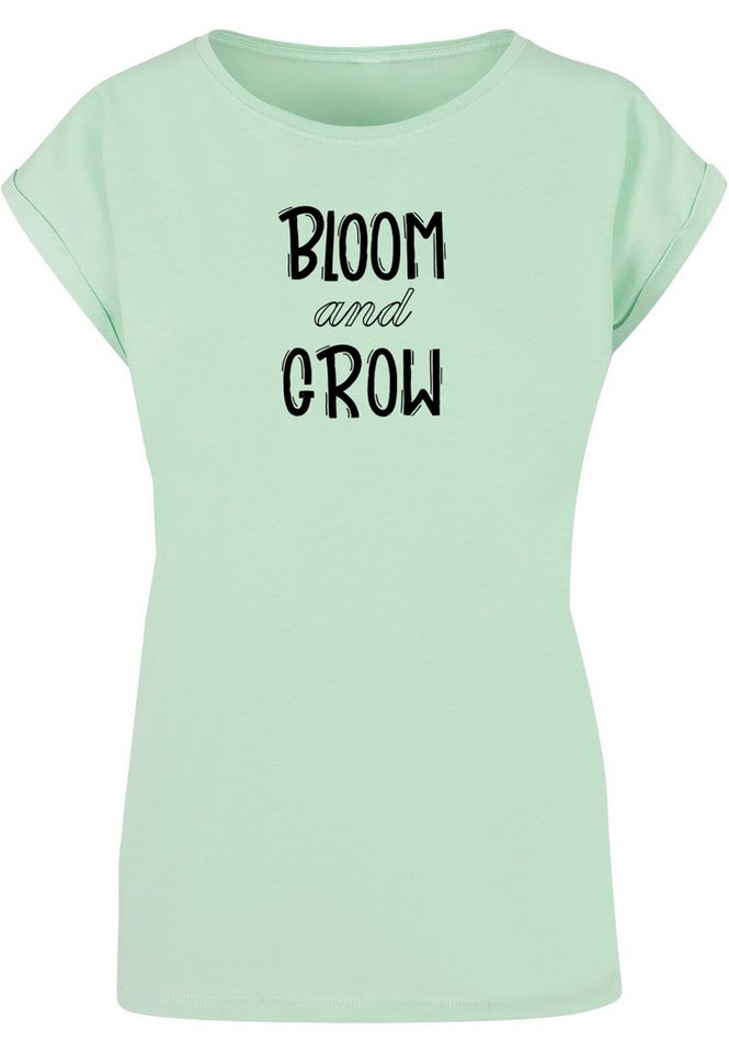 Merchcode T-Shirt Merchcode Damen Ladies Spring - Bloom and grow T-Shirt (1-tlg) von Merchcode