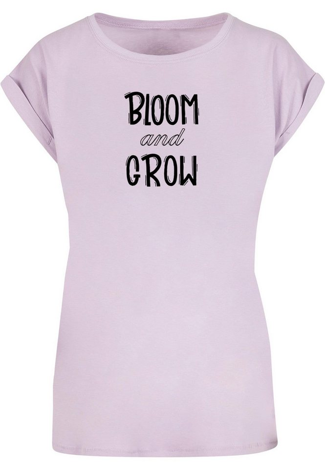 Merchcode T-Shirt Merchcode Damen Ladies Spring - Bloom and grow T-Shirt (1-tlg) von Merchcode