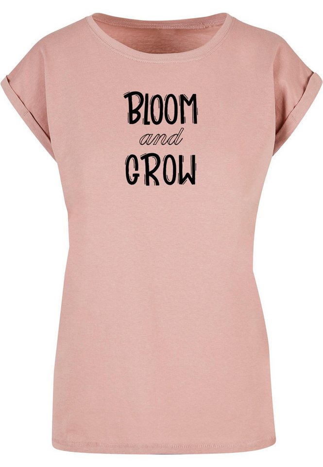 Merchcode T-Shirt Merchcode Damen Ladies Spring - Bloom and grow T-Shirt (1-tlg) von Merchcode