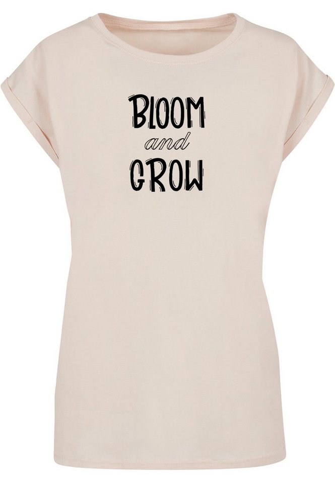 Merchcode T-Shirt Merchcode Damen Ladies Spring - Bloom and grow T-Shirt (1-tlg) von Merchcode