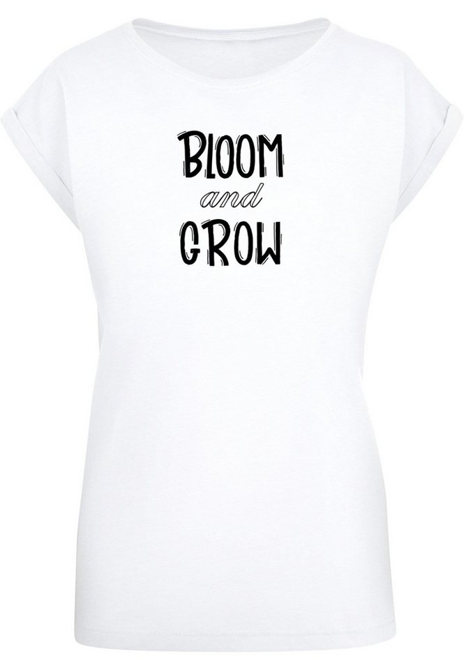 Merchcode T-Shirt Merchcode Damen Ladies Spring - Bloom and grow T-Shirt (1-tlg) von Merchcode