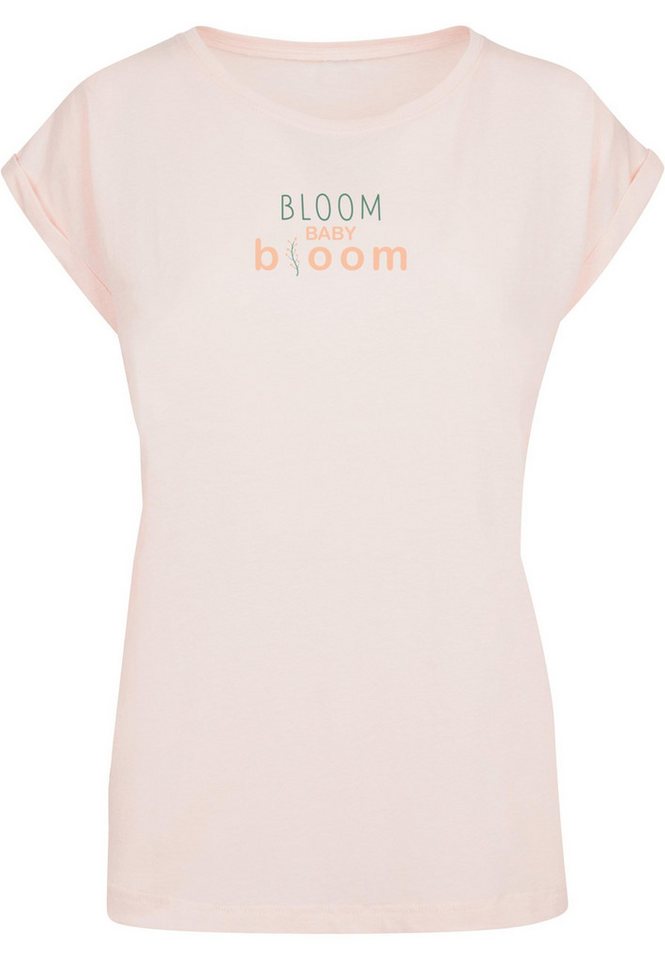 Merchcode T-Shirt Merchcode Damen Ladies Spring - Bloom baby T-Shirt (1-tlg) von Merchcode