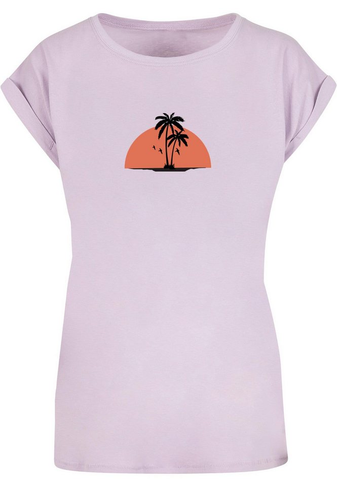 Merchcode T-Shirt Merchcode Damen Ladies Summer - Beach T-Shirt (1-tlg) von Merchcode