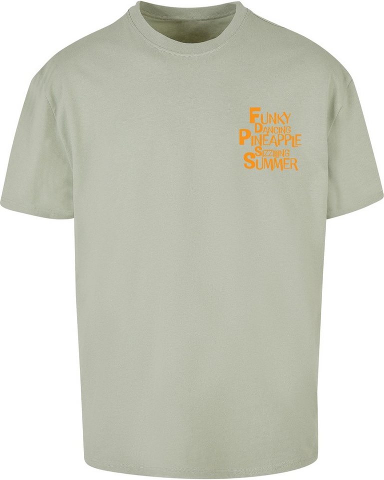 Merchcode T-Shirt Funky Pineapple Oversized T-Shirt von Merchcode