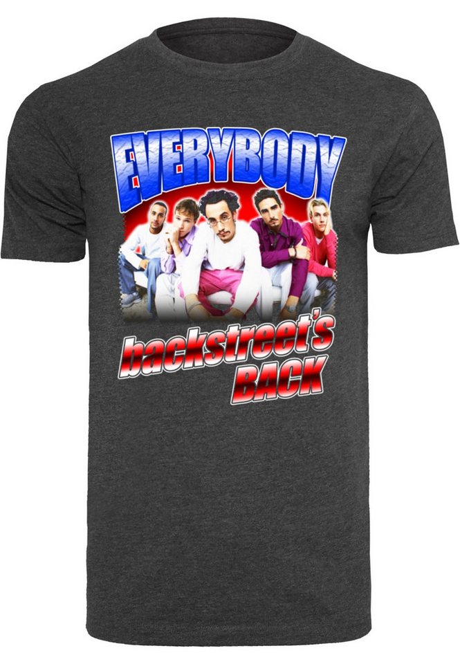 Merchcode T-Shirt Merchcode Herren Backstreet Boys - Everybody T-Shirt Round Neck (1-tlg) von Merchcode