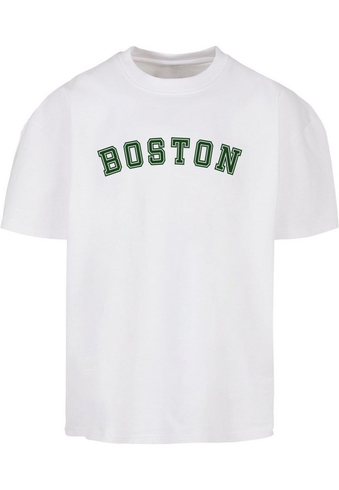Merchcode T-Shirt Merchcode Herren Boston Ultra Heavy Cotton Box T-Shirt (1-tlg) von Merchcode