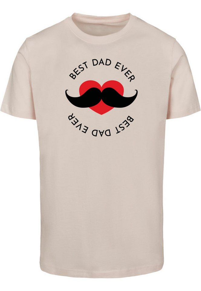 Merchcode T-Shirt Merchcode Herren Fathers Day - Best dad T-Shirt Round Neck (1-tlg) von Merchcode