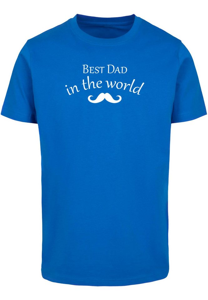 Merchcode T-Shirt Merchcode Herren Fathers Day - Best dad in the world 2 T-Shirt (1-tlg) von Merchcode