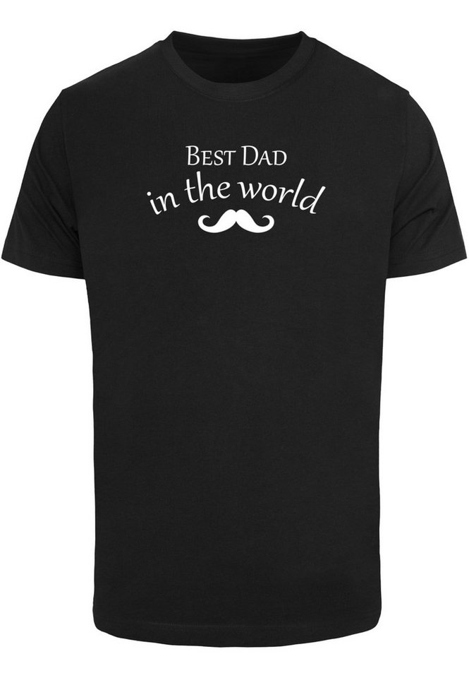 Merchcode T-Shirt Merchcode Herren Fathers Day - Best dad in the world 2 T-Shirt (1-tlg) von Merchcode