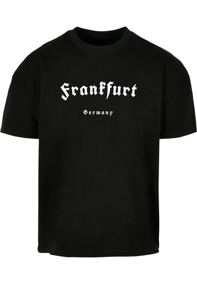 Merchcode T-Shirt Merchcode Herren Frankfurt X Ultra Heavy Cotton Box T-Shirt (1-tlg) von Merchcode