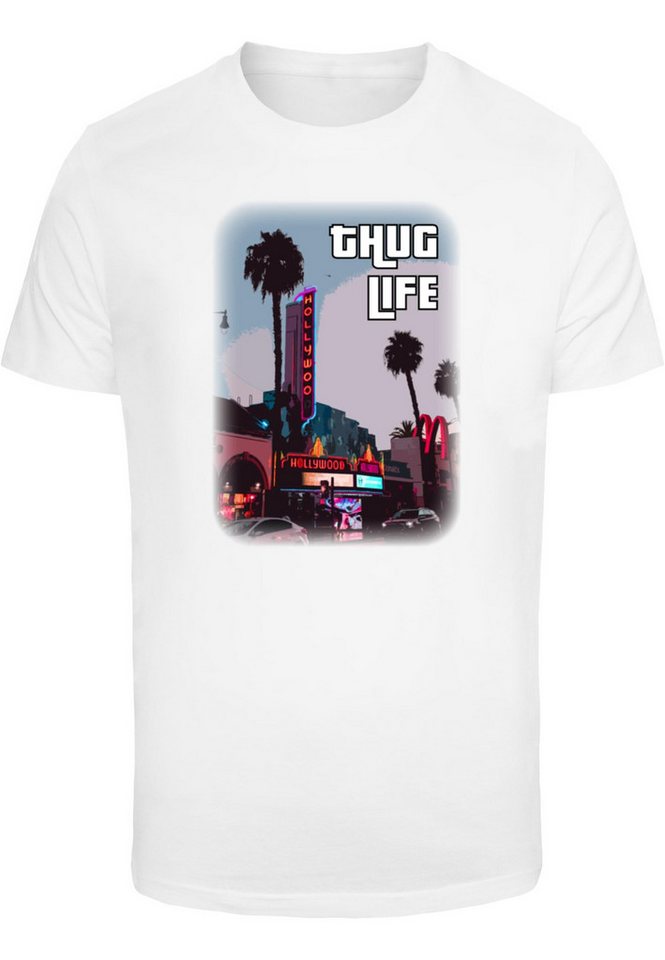 Merchcode T-Shirt Merchcode Herren Grand Thug Life T-Shirt Round Neck (1-tlg) von Merchcode