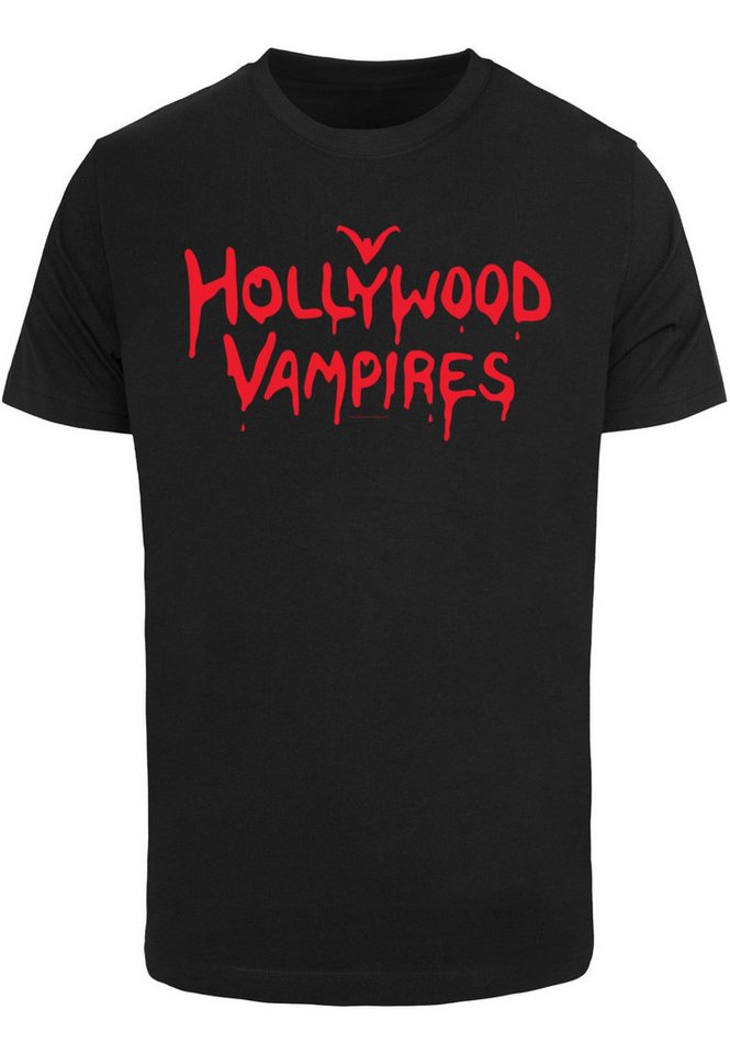 Merchcode T-Shirt Merchcode Herren Hollywood Vampires - Logo T-Shirt (1-tlg) von Merchcode