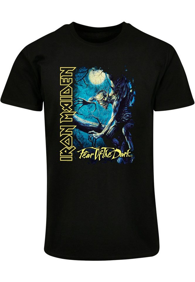 Merchcode T-Shirt Merchcode Herren Iron Maiden - Fear of the Dark Basic T-Shirt (1-tlg) von Merchcode