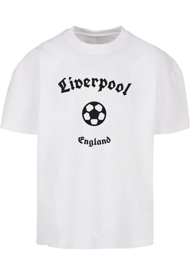 Merchcode T-Shirt Merchcode Herren Liverpool Ultra Heavy Cotton Box T-Shirt (1-tlg) von Merchcode