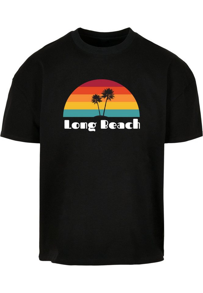 Merchcode T-Shirt Merchcode Herren Long Beach X Ultra Heavy Cotton Box T-Shirt (1-tlg) von Merchcode